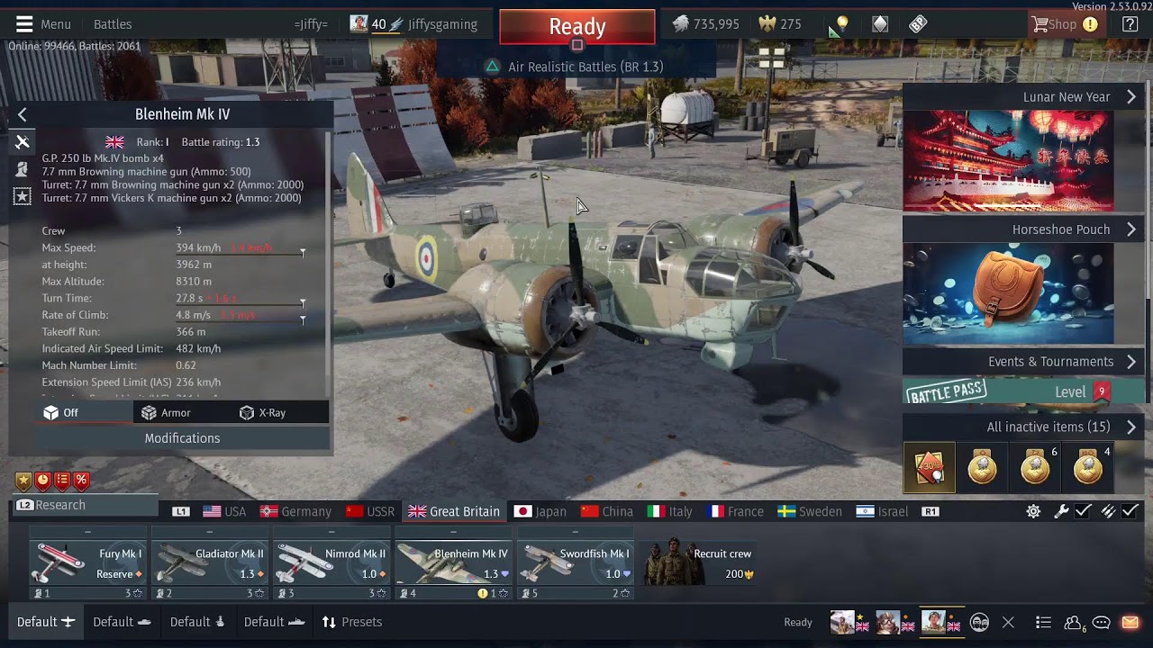 War Thunder England low tier Episode 208