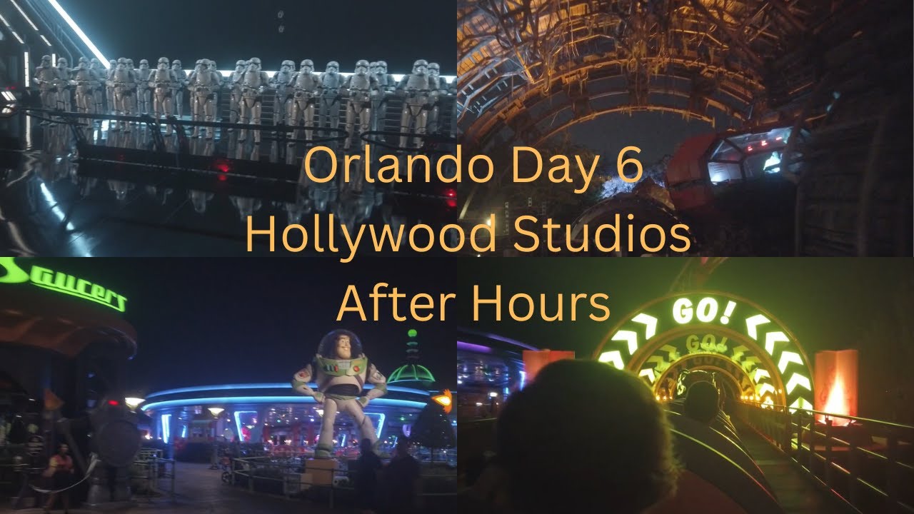Орландо, день 6, Hollywood Studios, часть 2, вечеринка после работы