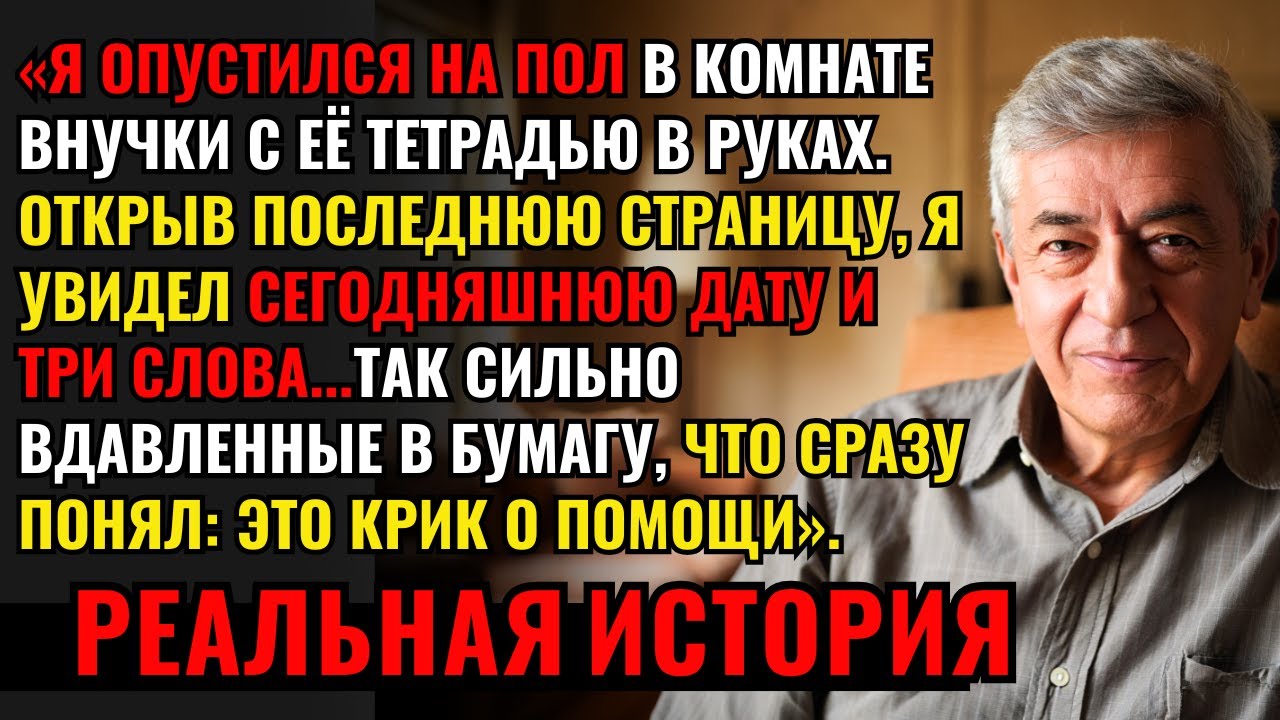 Дневник под кроватью внучки стал приговором для всей семьи.