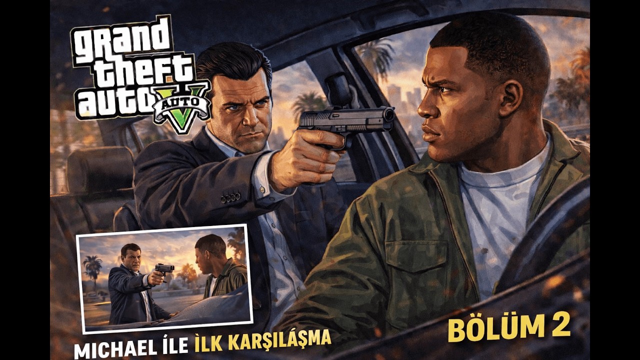 MİCHEAL İLE İLK KARŞILAŞMA | GTA V TÜRKÇE HİKAYE BÖLÜM 2