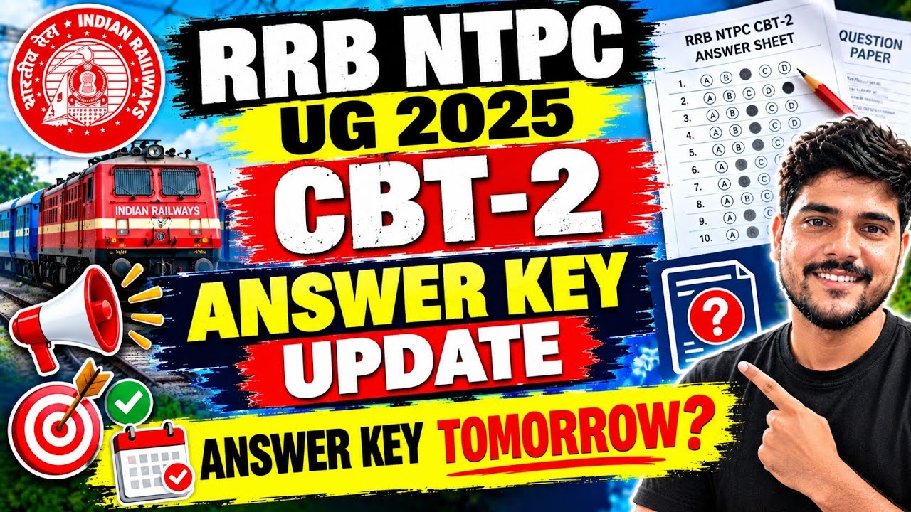 RRB NTPC UG 2025 || CBT-2 || ANSWER KEY TOMORROW? #rrbntpc2025 #rrbmahwal 