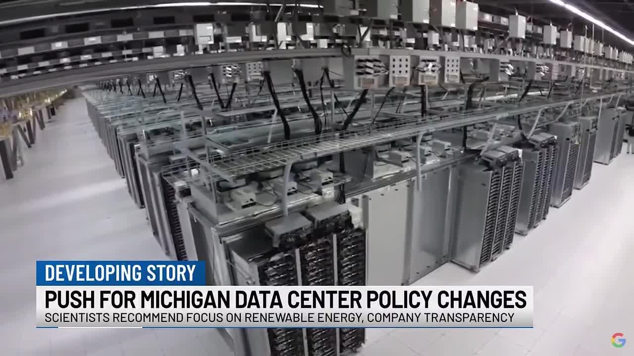 WNEM Morning Extra: Push for policy change on data centers