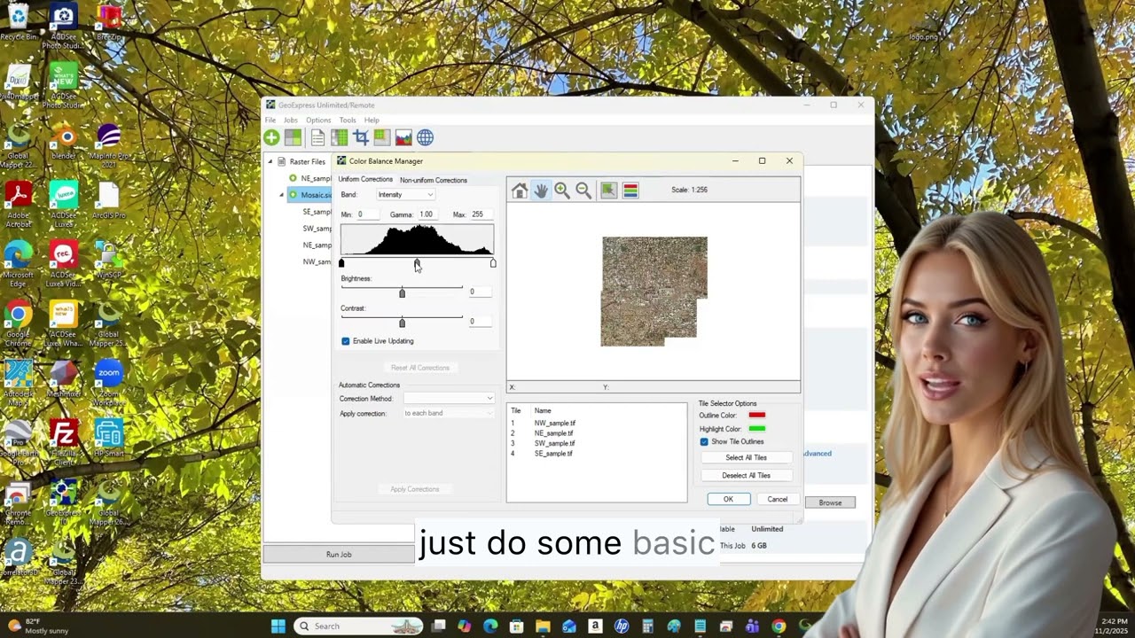 Video 5- Compressing Satellite, Aerial, and Drone Imagery to MrSID with LizardTech GeoExpress