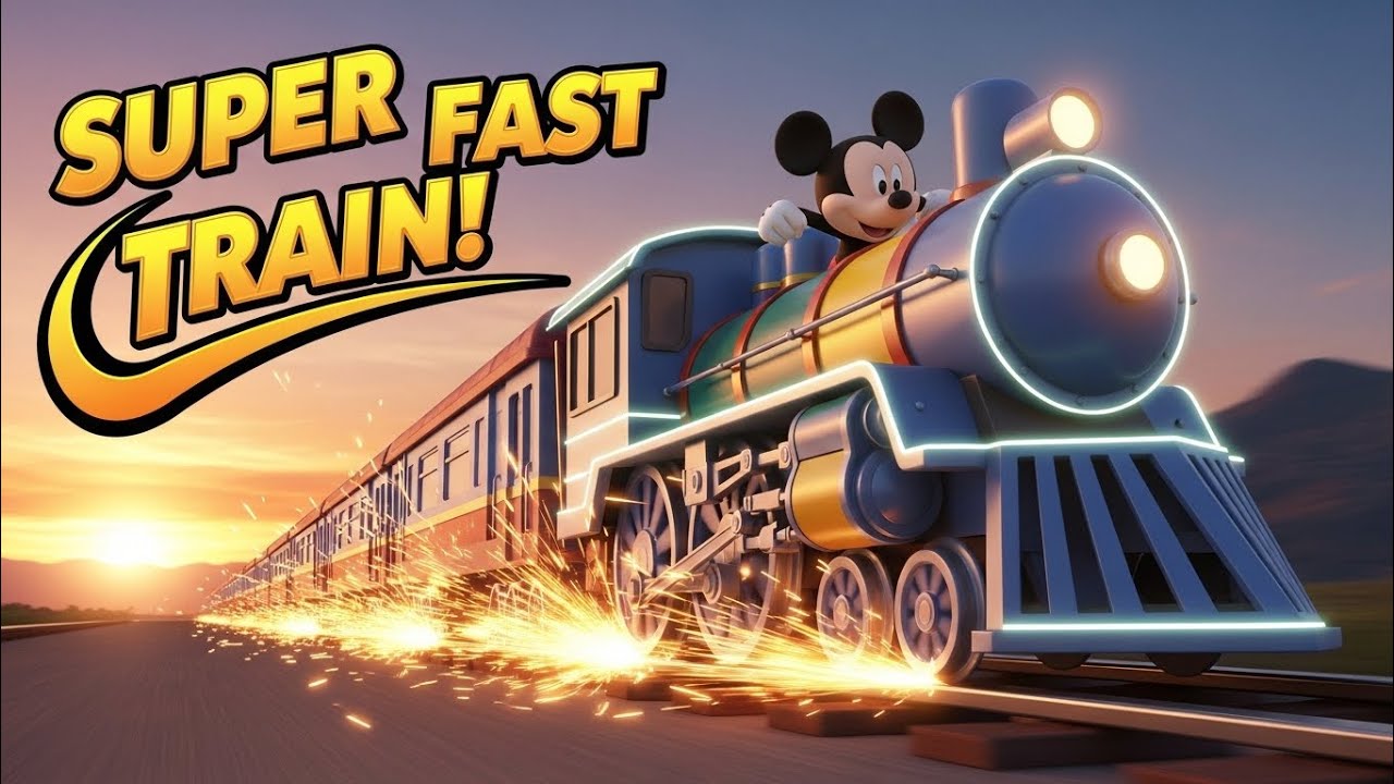 Mickey Mouse Express Journey | Episode 2 Railway Fun
