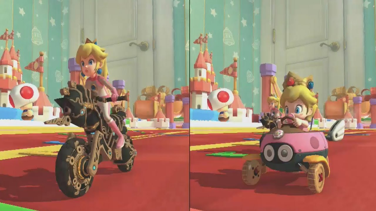 Mario Kart 8 Deluxe | 1 vs 1 - Mushrooms Only (150cc)