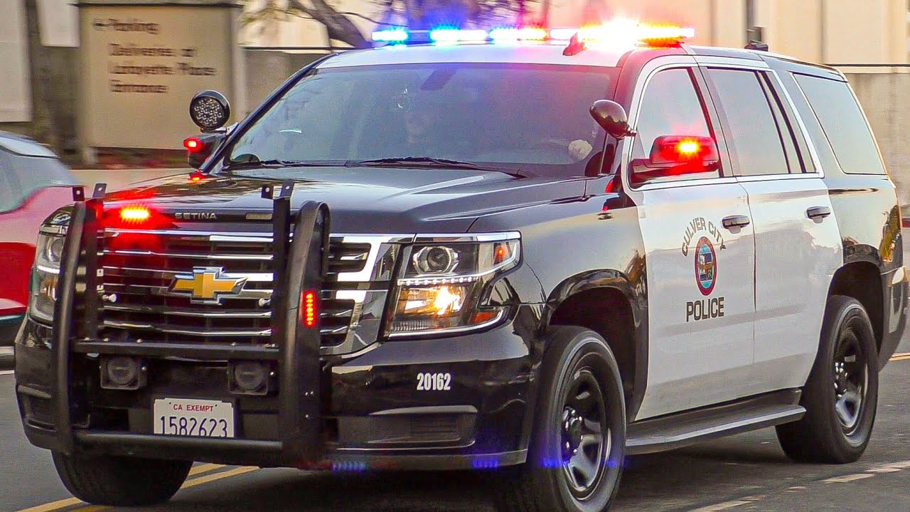*Z3 Hyper Yelp* Culver City Police Responding Code 3 x3