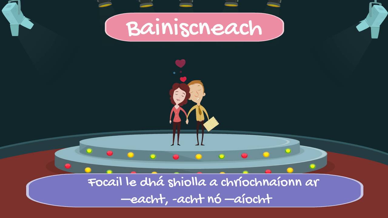 Inscne na hAinmfhocal - Rang Gaeilge