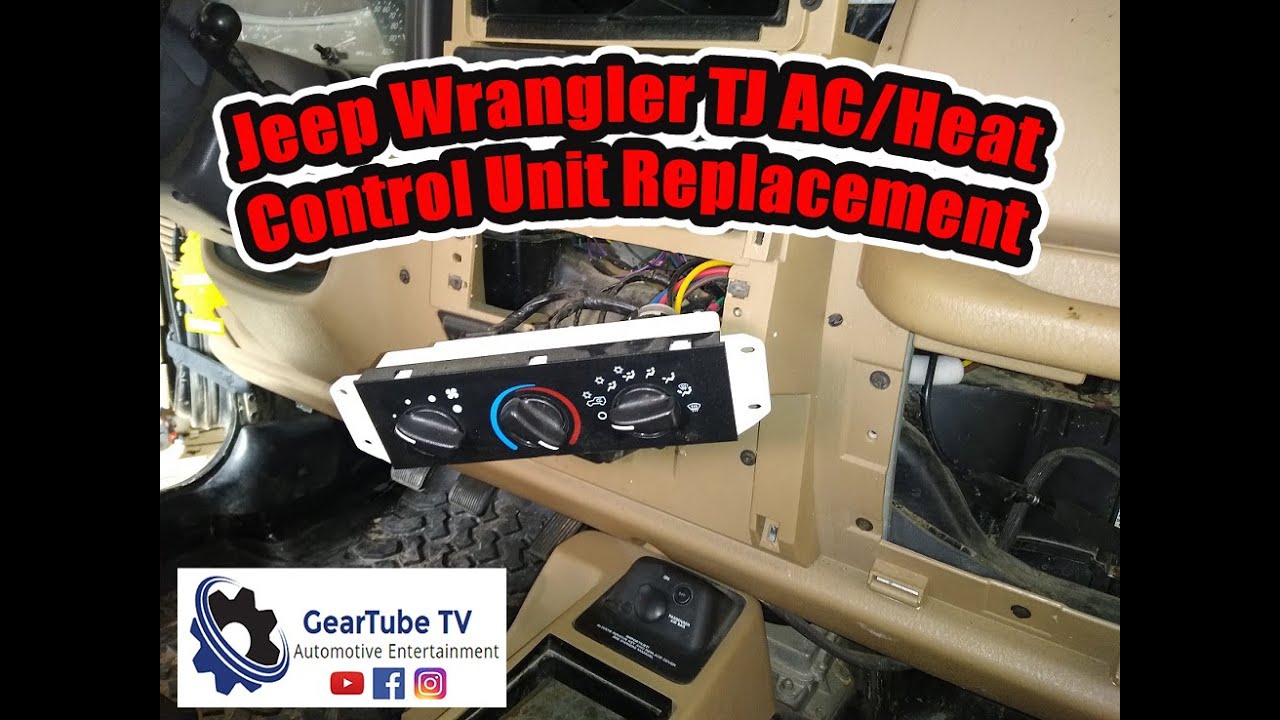 Блок управления HVAC Jeep Wrangler TJ