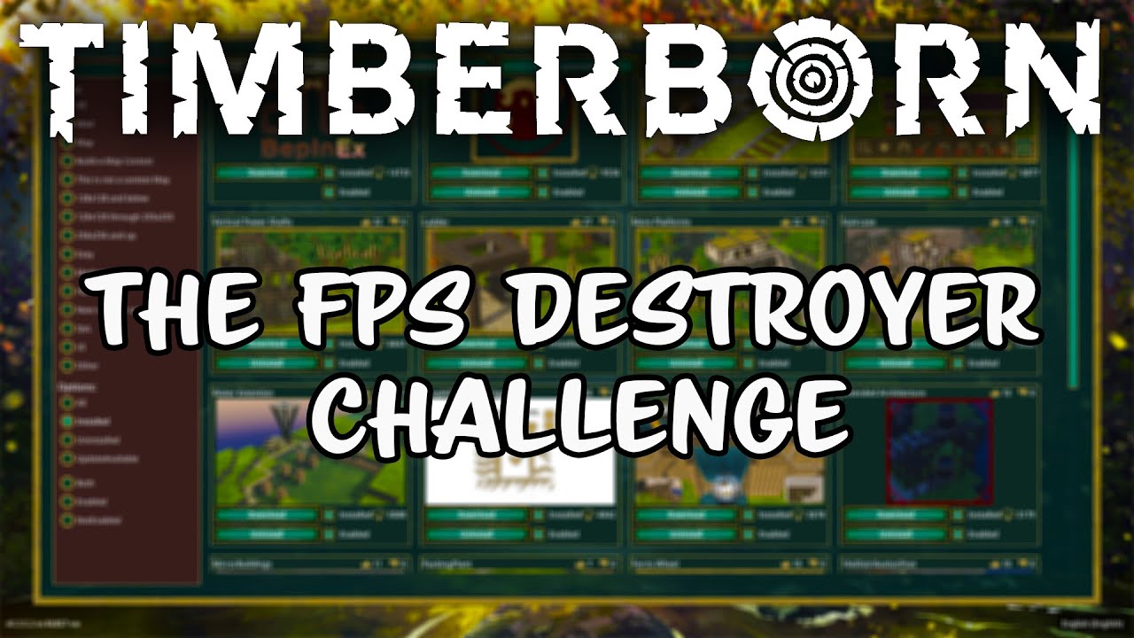 Fully Modded FPS Destroyer Challenge Start!! | Let's Play - Timberborn S10 E1