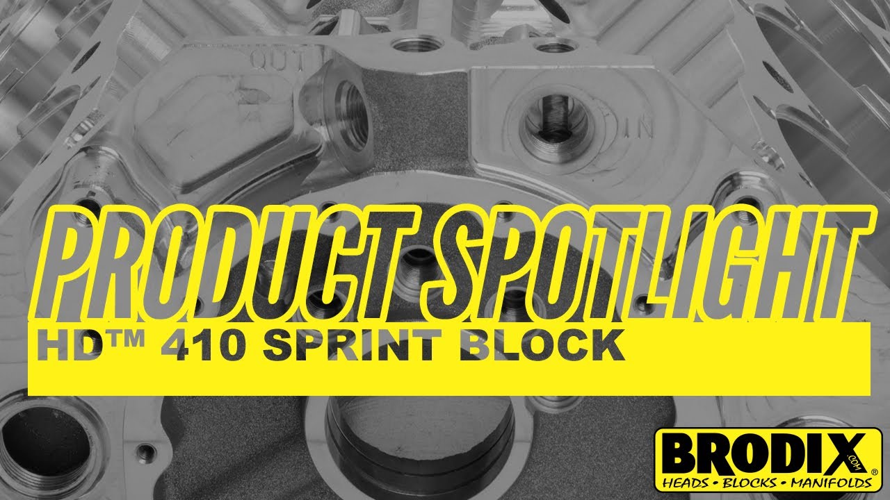 New BRODIX® HD™ 410 Sprint Block