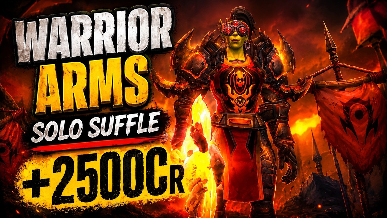 Arms Warrior Hits Like a TRUCK in Solo Shuffle! 2500+🔥 | WoW PvP
