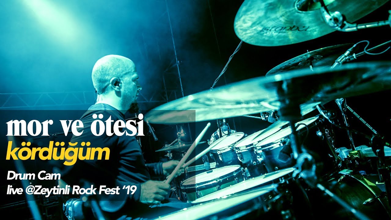 kördüğüm (davul arkası) | live @ Zeytinli Rock Fest '19 - mor ve ötesi