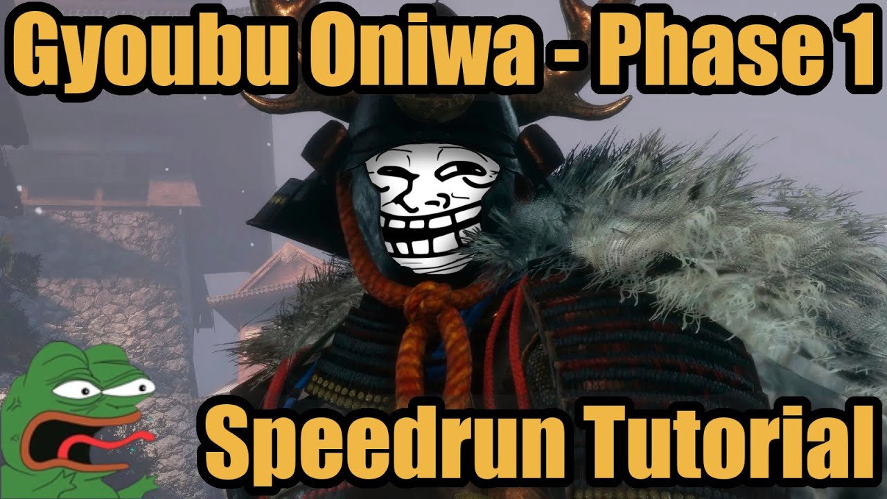 Gyoubu Oniwa Speedrun Tutorial - Phase 1