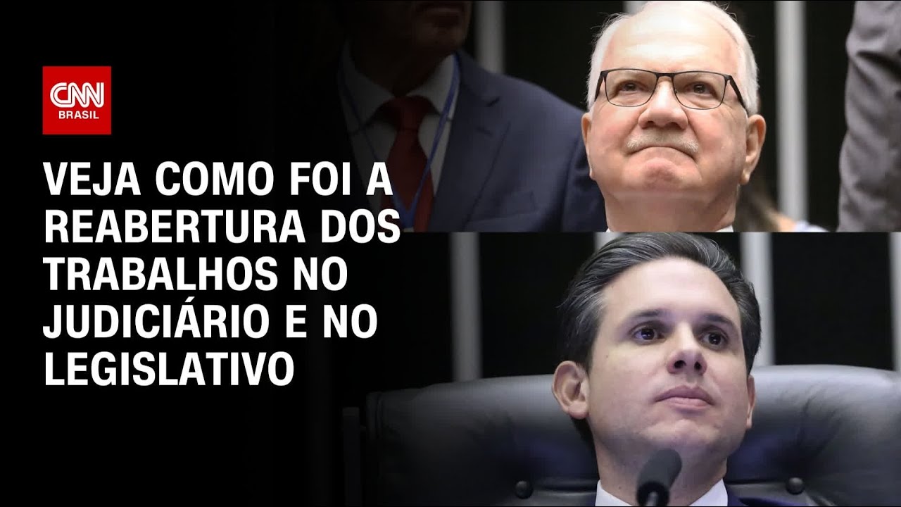 Judiciário e Legislativo abrem trabalhos para 2026 | CNN PRIME TIME
