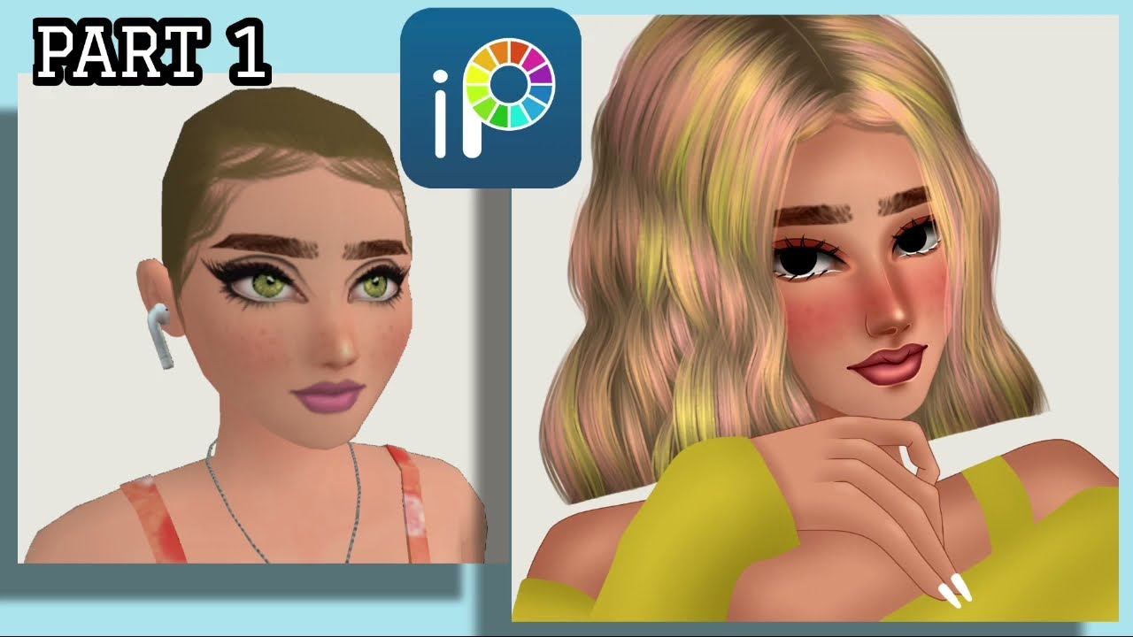 TUTOR MENGGAMBAR AVAKIN LIFE MENGGUNAKAN IBIS PAINT