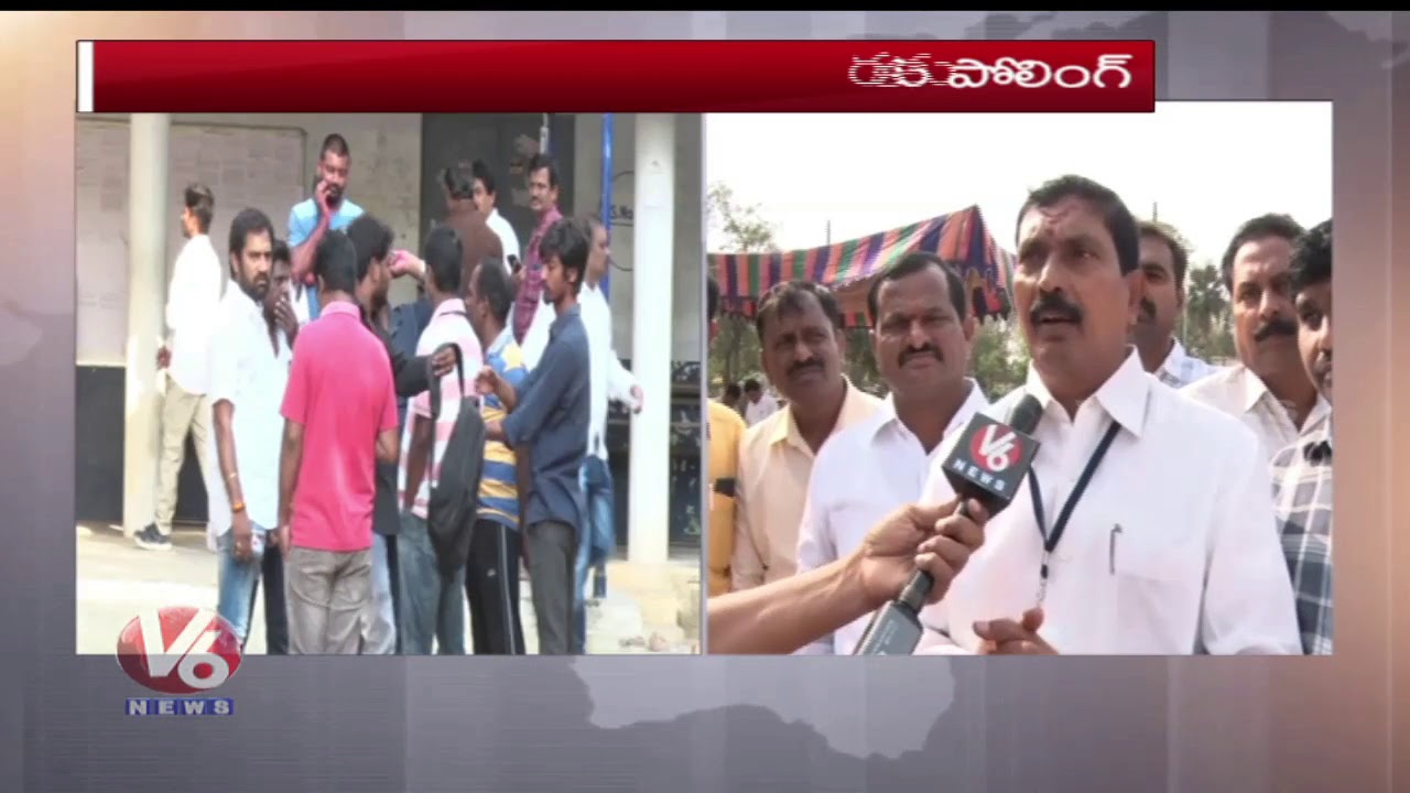 All Set For MLC Polling For Teacher Constituency & Graduate Constituency In Warangal | V6 News