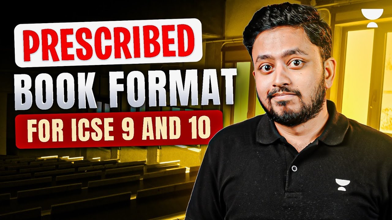 ICSE Class 9 & 10 Prescribed Books 2026📘 | Official Book List by CISCE | Shubhanshu Sir