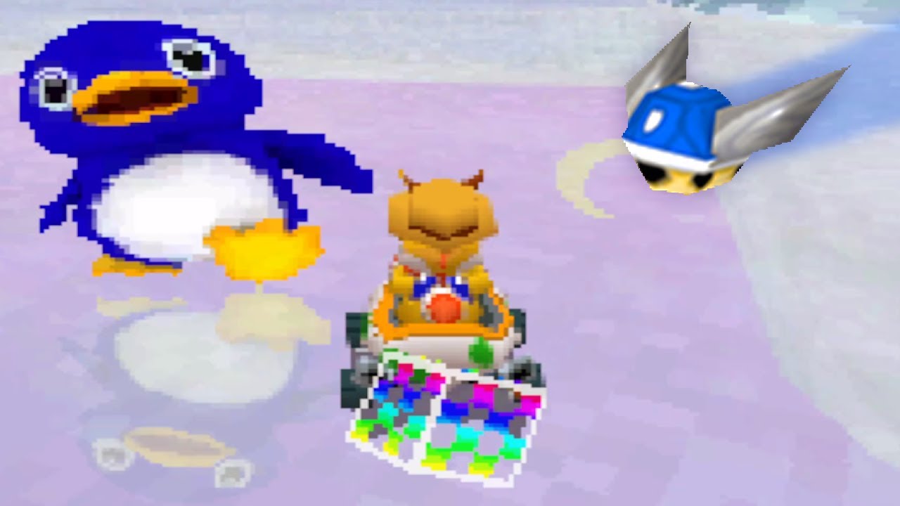 Mario Kart DS CTGP Nitro - 100% Walkthrough Part 2 - 50cc POW Cup with Kangaroo Yoshi & Moon Cup