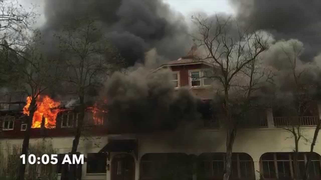 Wilbur Hot Springs Lodge Fire