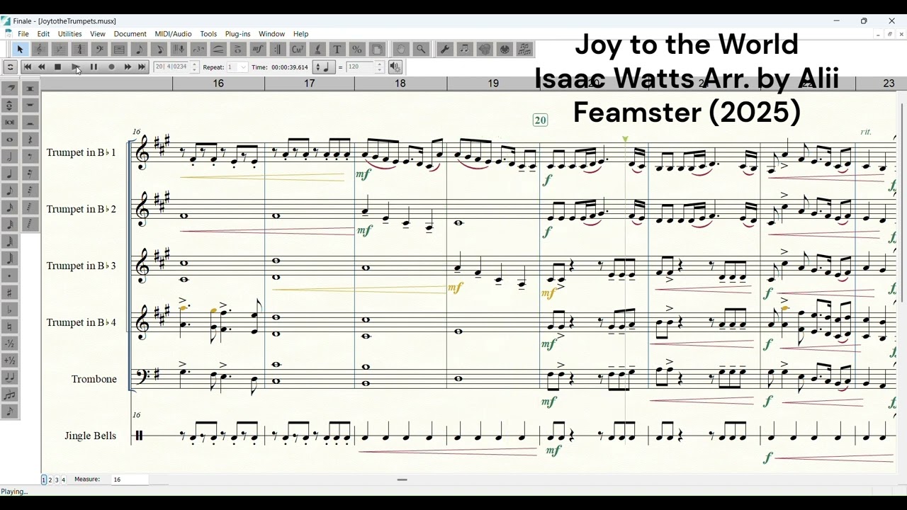 Joy to the World (Trumpet are the Best) Arrangement (2025)
