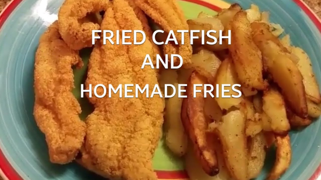 Лучшая жареная картошка с сомом