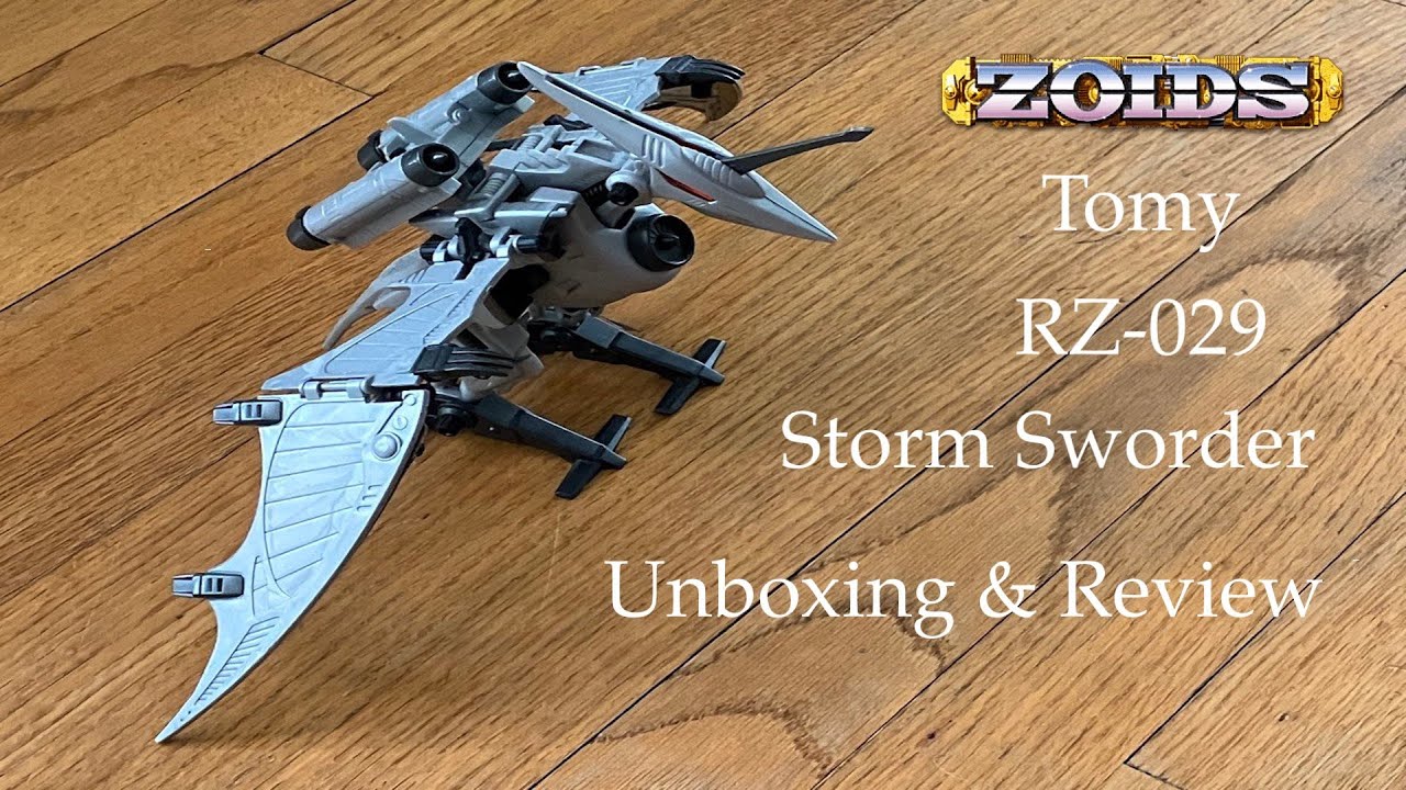 Tomy Zoids Storm Sworder Unboxing & Review
