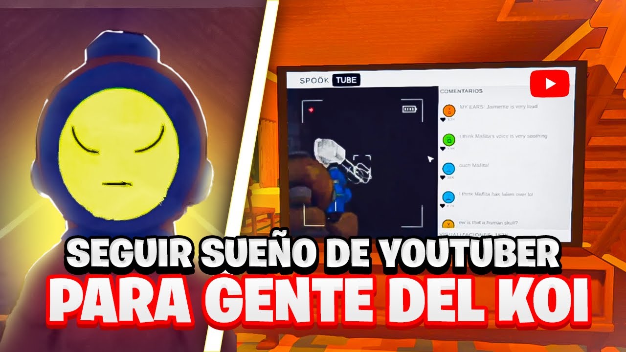 Seguir SUEÑO de YOUTUBER para gente del KOI ft GOTH
