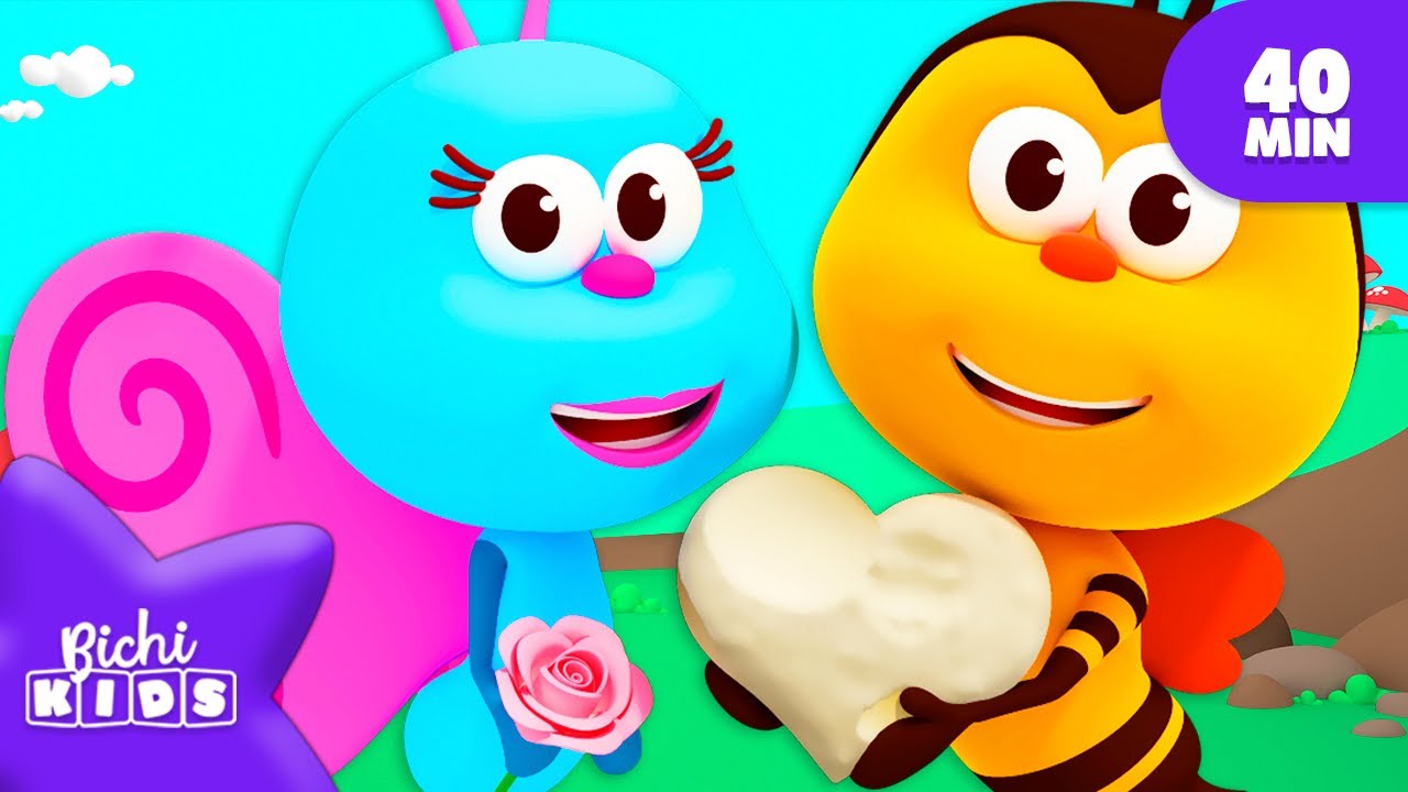 ❤ El Abejorro del Amor y Más Canciones de Bichitos ❤ | Bichikids