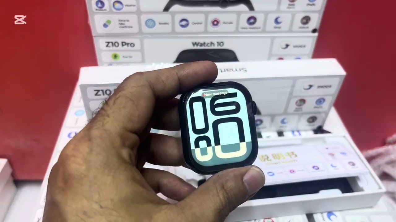 Z10 Pro Series 10 Smart Watch Unboxing review in burmese language