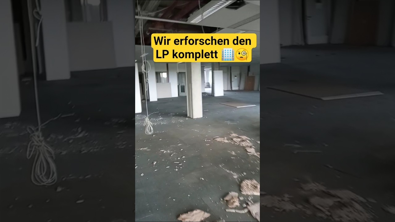Lost Place erforschen am Sonntag 🏢😍👍 #shorts #lostplace #spannend #urbanexploration #erforschen