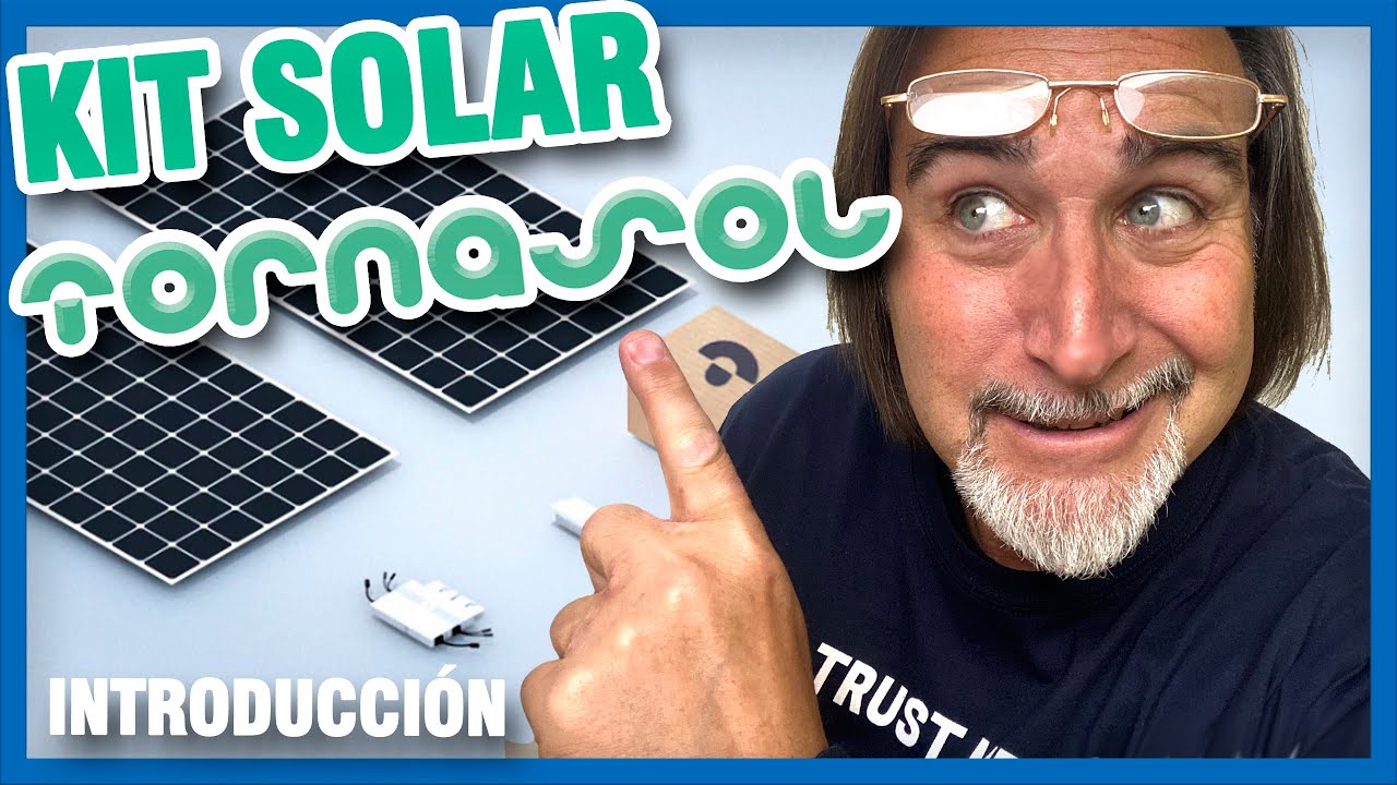 Kit SOLAR 🌞 🌞 🌞 TORNASOL - 👍 - AHORRA en tu factura de LUZ⚡⚡⚡