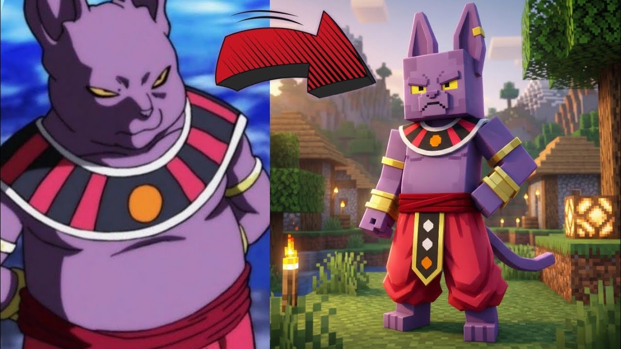 Dragon Ball Characters Enter the Minecraft World 😱🔥