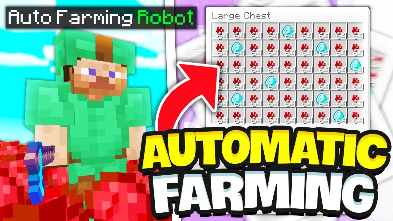 AUTOMATIC NETHER WART FARM MAKES MILLIONS! *SUPER RICH* | Minecraft Skyblock (Skyblocky Sun)