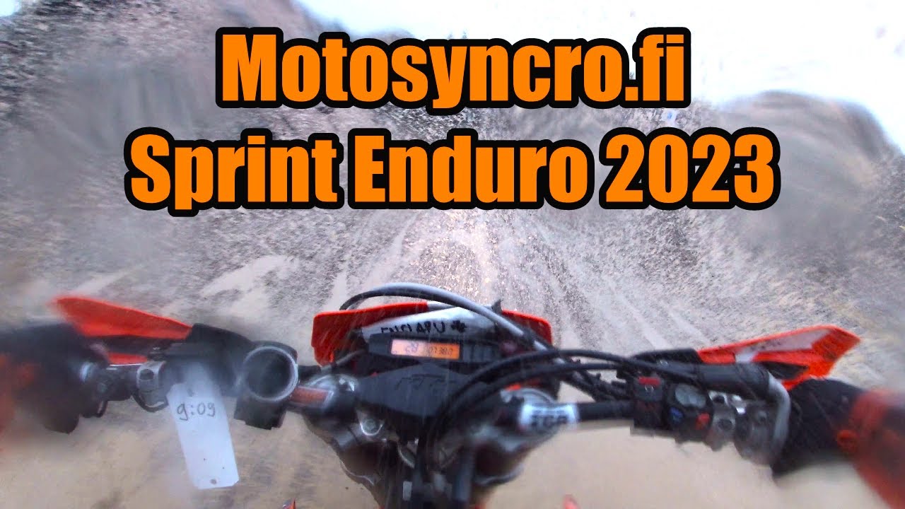 Motosyncro.fi Enduro Sprint 14.10.2023 4K