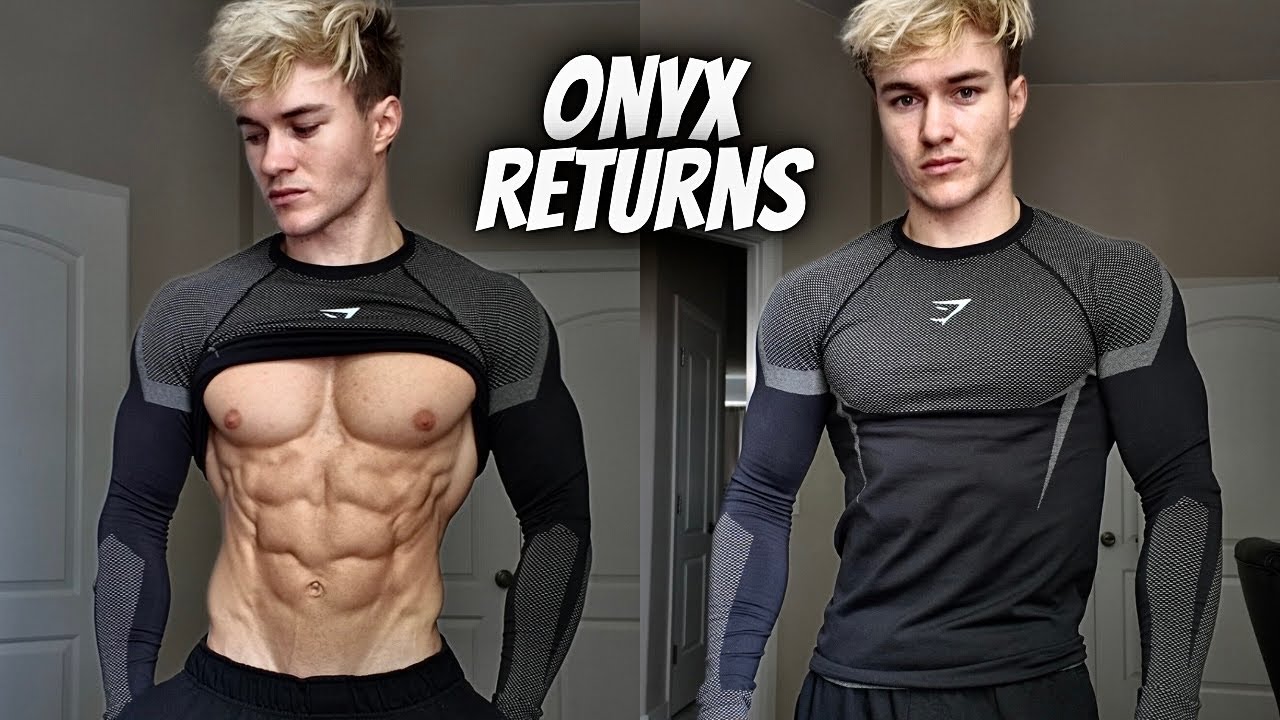 Gymshark Onyx Try-On Haul | ONYX RETURNS!! | Back Workout