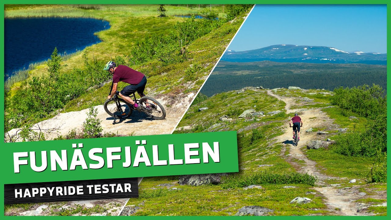Happyride testar Funäsfjällens fjällcykling