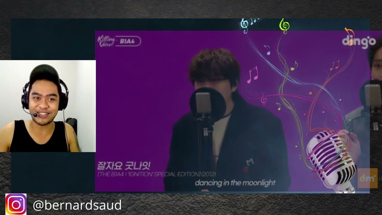 B1A4비원에이포의 킬링보이스를 라이브로! at Dingo Music | SINGER REACTION