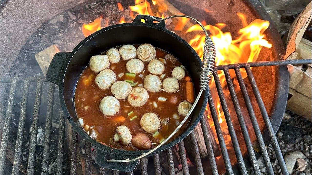 Outdoor cooking and some fly fishing in Cherokee North Carolina