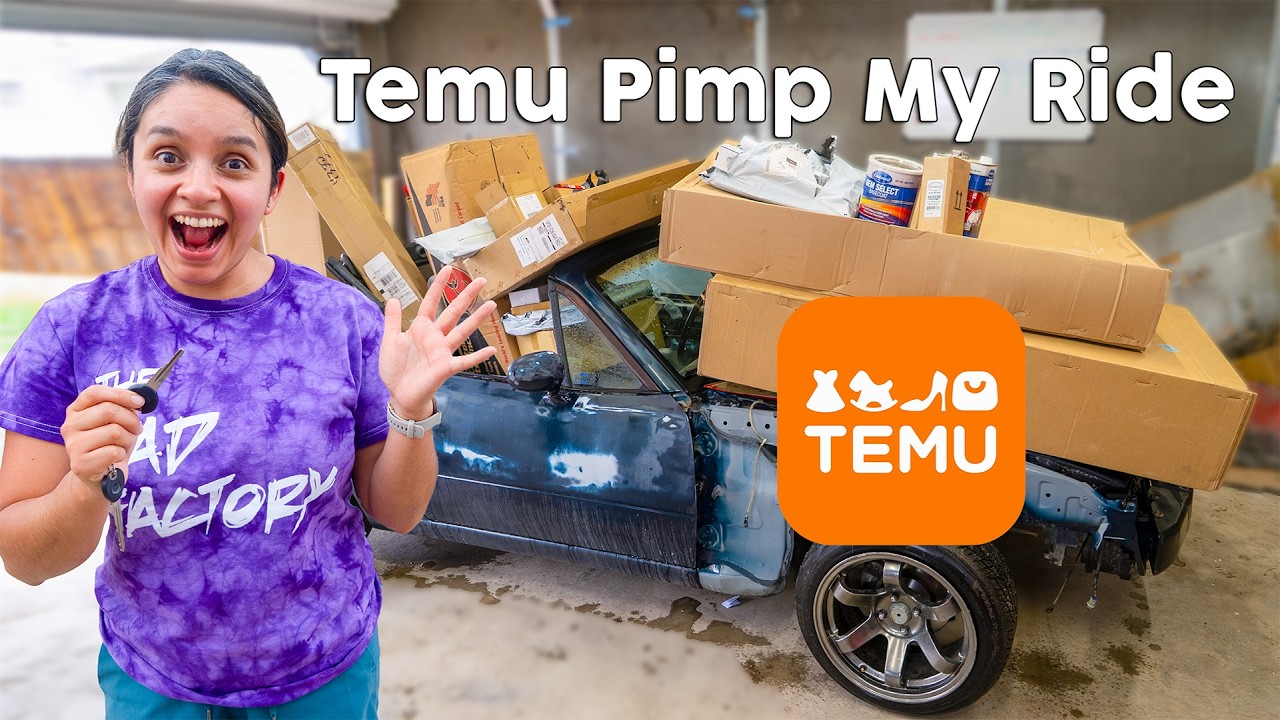 Secretly Pimping My Wife's Ride (With Temu Parts)