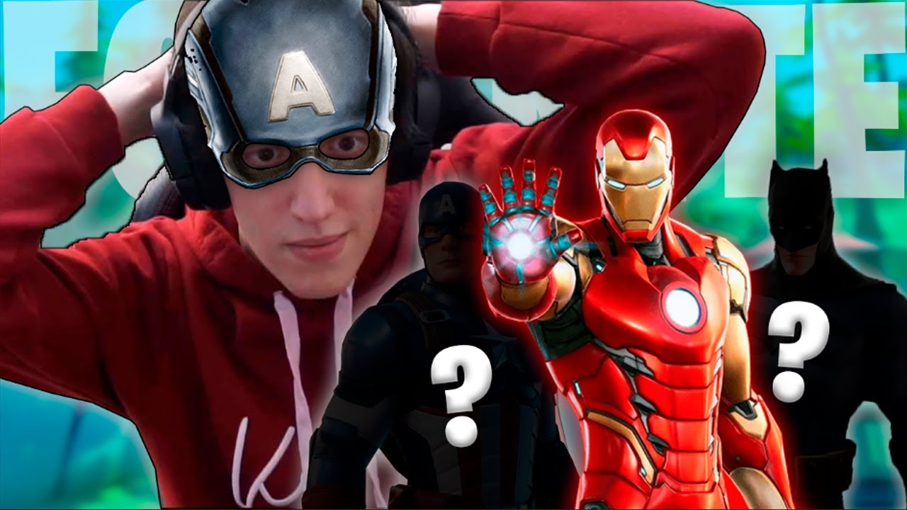 MIS VIEWERS ME MUESTRAN SUS MEJORES SKIN DE SUPERHEROES