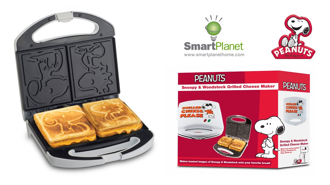 Smart Planet PEANUTS Grilled Cheese Maker