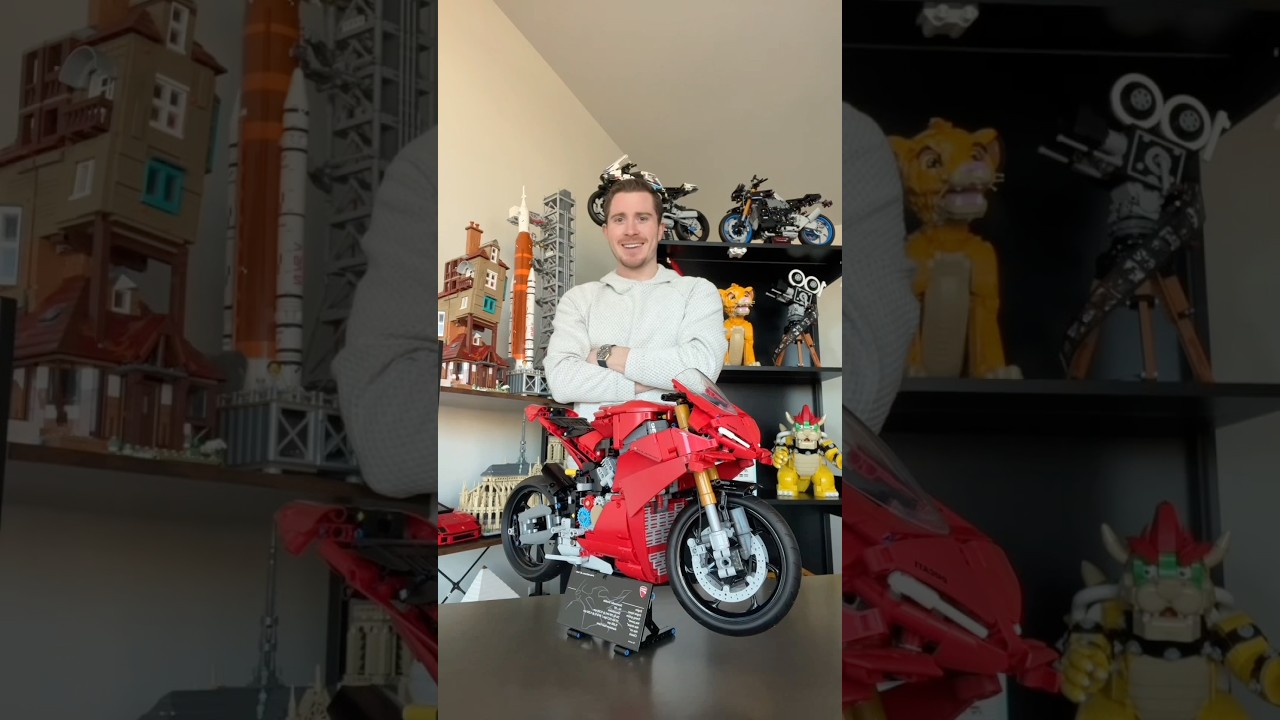 Zbuduj LEGO Ducati PANIGALE V4 R! #lego #motocykl #asmr #ducati #zakupy