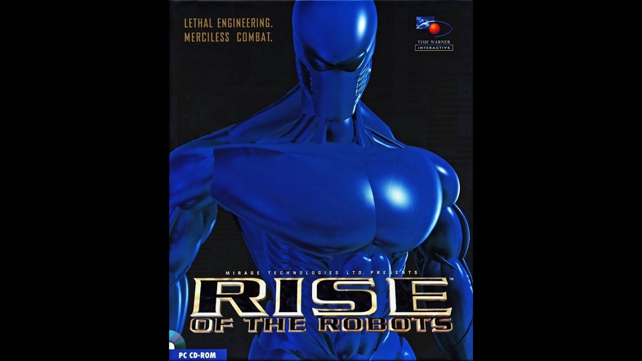 Amiga 500 Spiel # RISE OF THE ROBOTS # in OVP vorgestellt und angespielt.