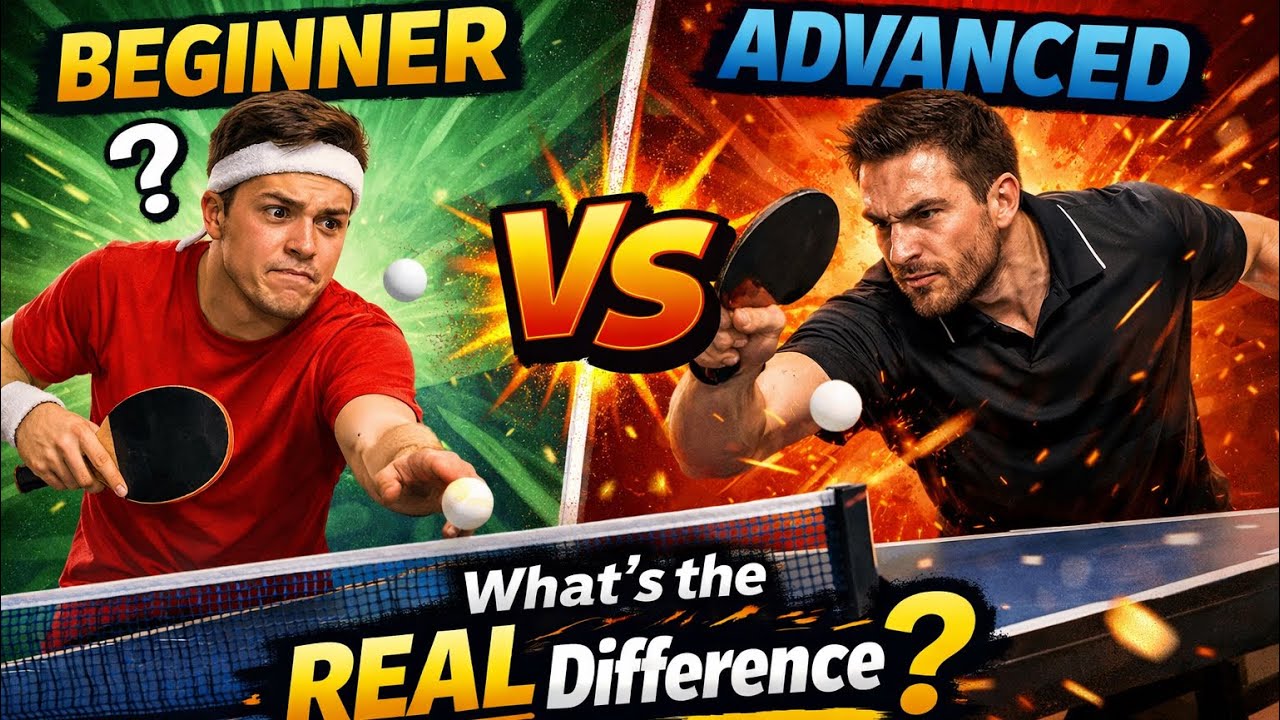 Настольный теннис для начинающих и для продвинутых игроков — в чем НАСТОЯЩАЯ разница?