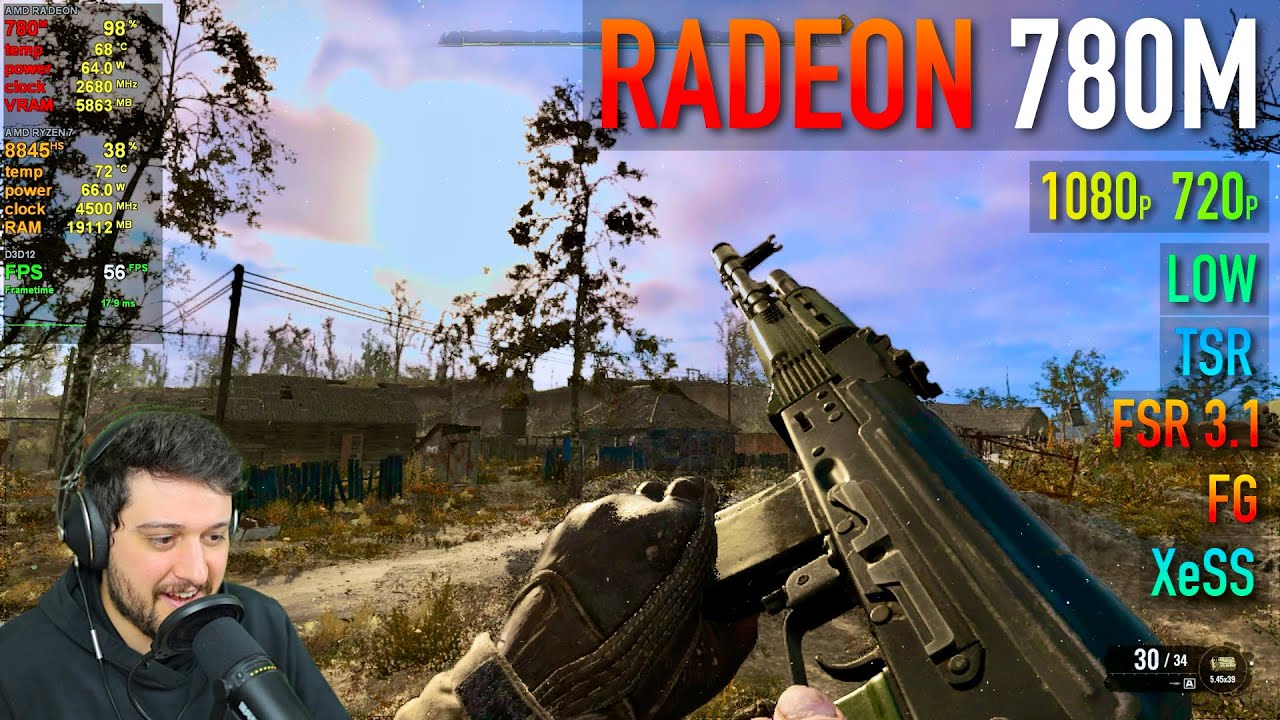 S.T.A.L.K.E.R. 2 на интегрированной графике! &mdash; Radeon 780M (при участии GMKtec NucBox K8 Plus)