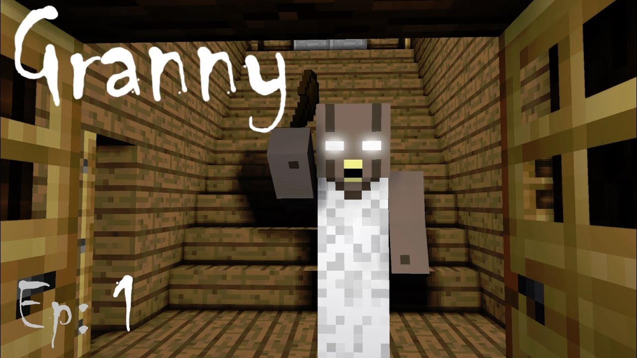 GRANNY... In Minecraft - Escape Granny's House: Episode 1 | Mallowsaur Horror Animation