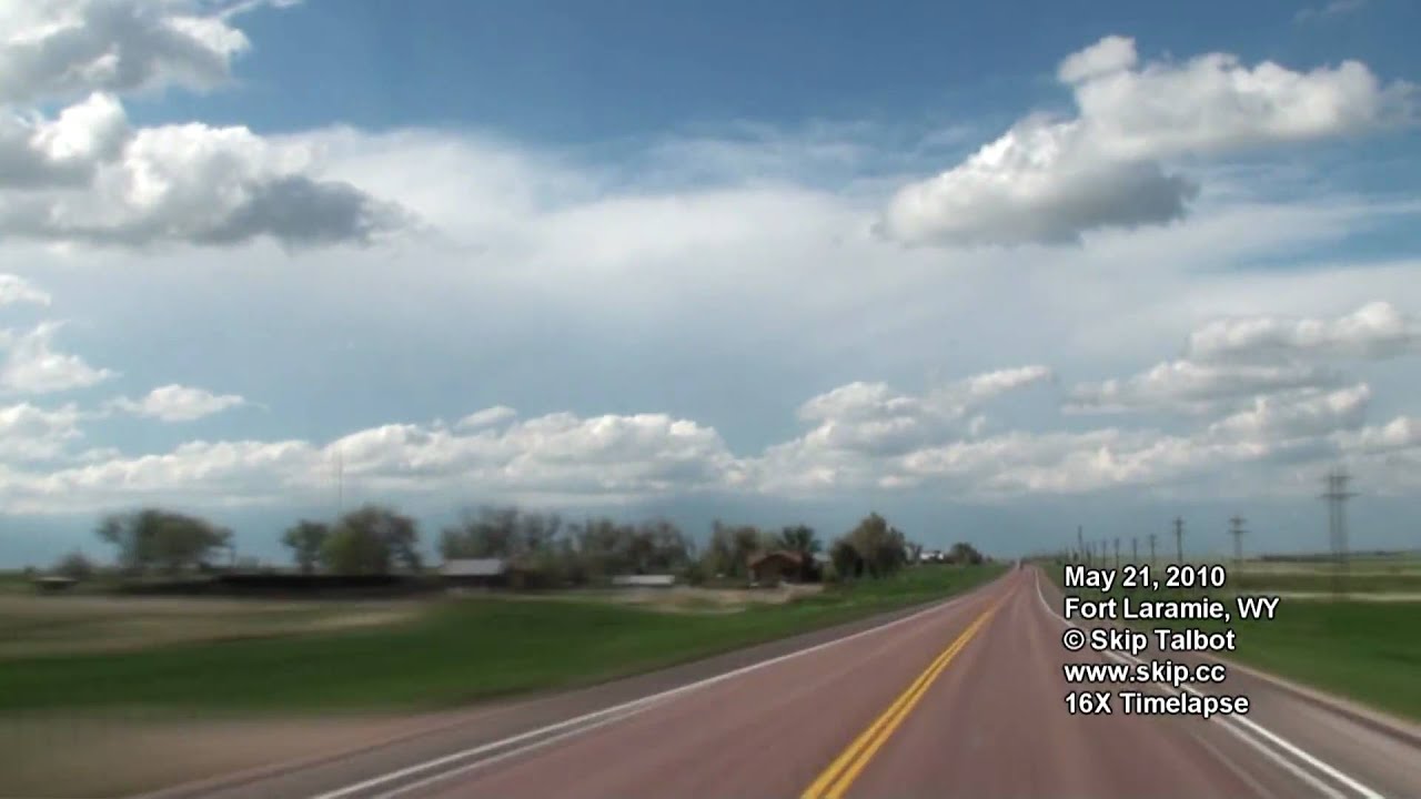 May 21, 2010 Timelapse Wyoming Storm Chase