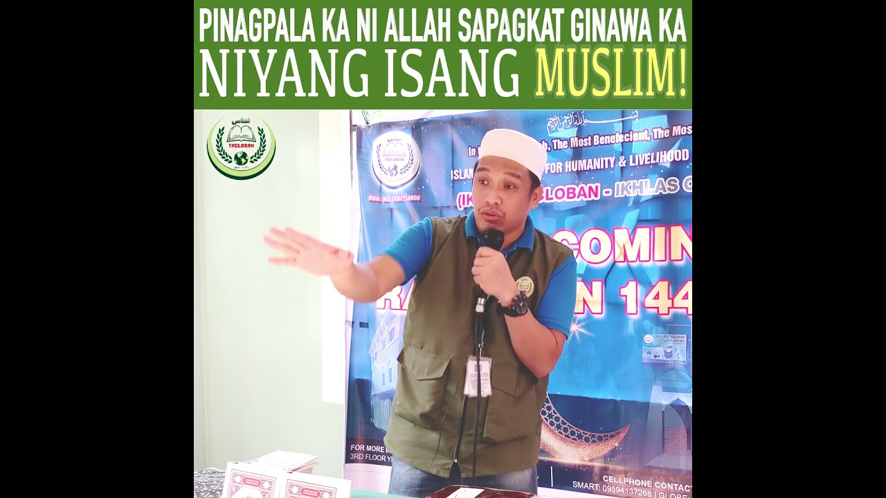 PINAGPALA KA NI ALLAH DAHIL GINAWA KA NIYANG ISANG MUSLIM!