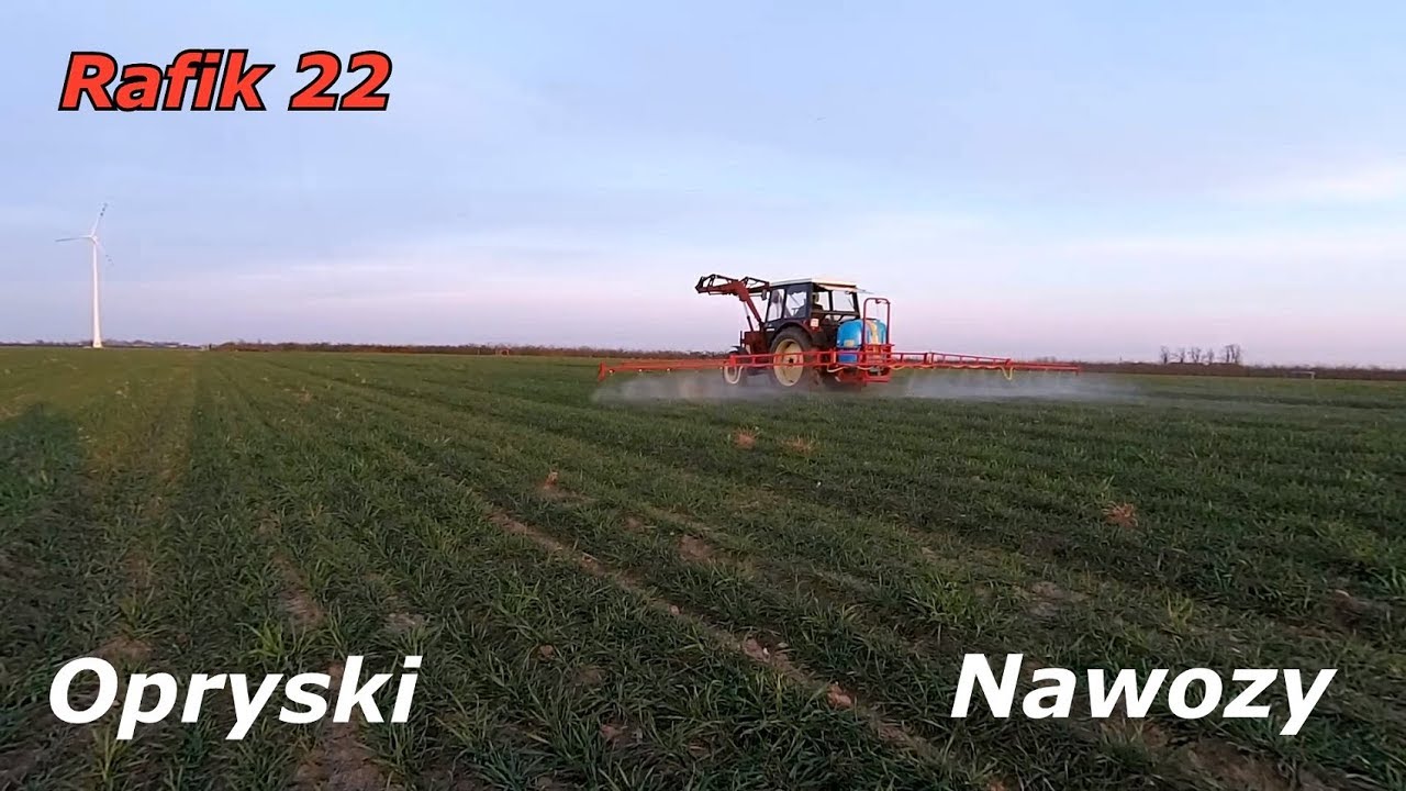 Nawozy i opryski 2020. Wiosna w pełni.