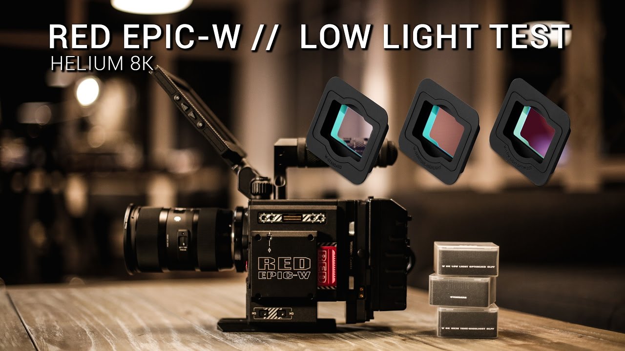 RED Epic-W Helium 8K S35 Sensor // Low Light Test